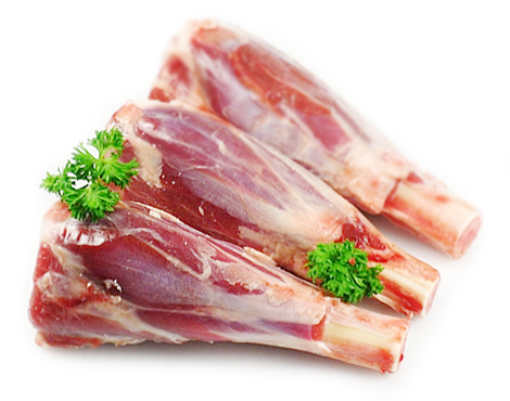 Lamb Shanks Frenched
