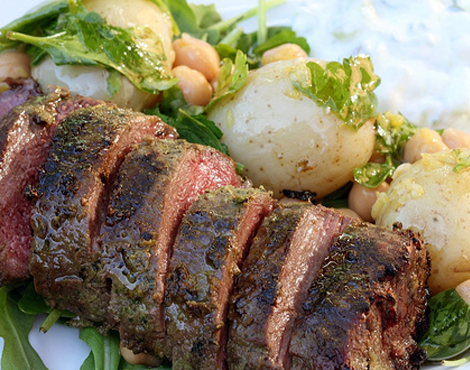 Lamb Southern Greek Backstrap